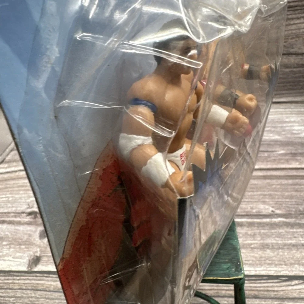 WWF WWE Jakks 1998 Thumb Wrestlers British Bulldog vs. Ken Shamrock